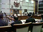 Public Hearing Sidang  Komisi I  DPR, Jakarta 10 Maret 2012